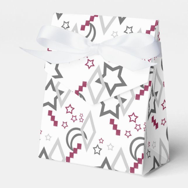 FuzzyFoxArt Favor Box (Front Side)