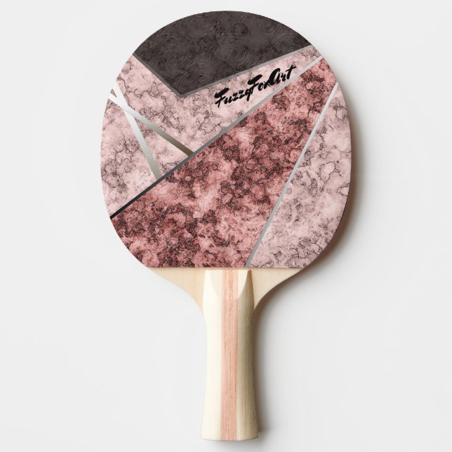 FuzzyFoxArt Ping Pong Paddle (Front)