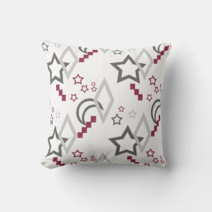 FuzzyFoxArt Throw Pillow