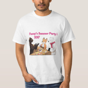 Fuzzy's Party, Summer 2017! T-Shirt
