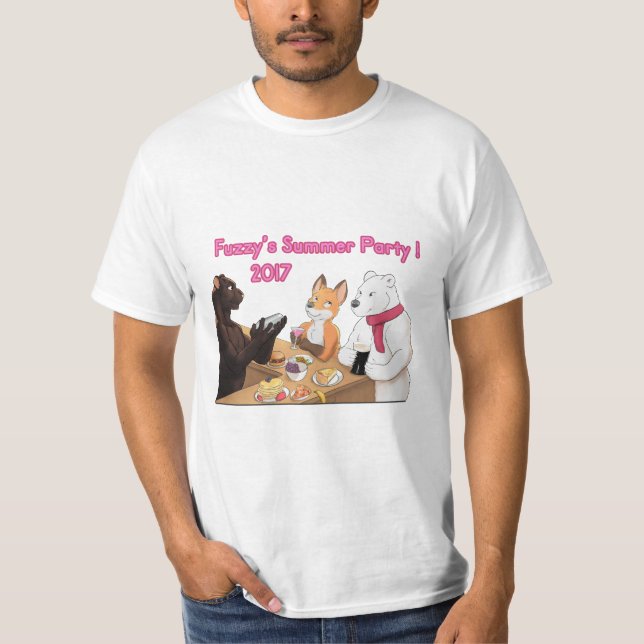 Fuzzy's Party, Summer 2017! T-Shirt (Front)