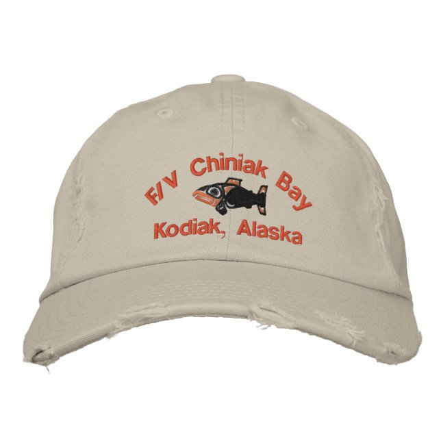 FV Chiniak Bay, Kodiak, Alaska Embroidered Hat (Front)
