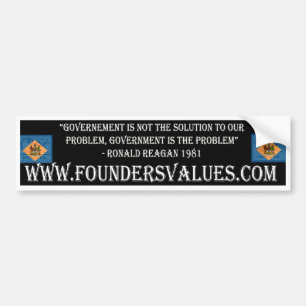 FV Government Solution Bumper Sticker