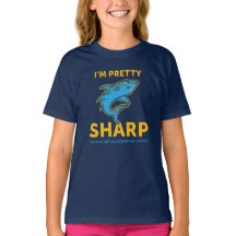 FVES Je suis plutôt Sharp, T-shirt de la marine et