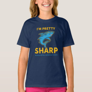 FVES Je suis plutôt Sharp, T-shirt de la marine et