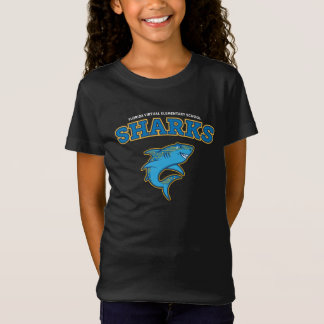 FVES Shars, Black/Youth T-Shirt