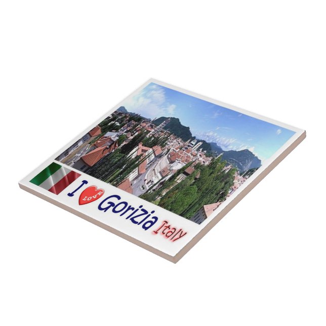 FVG005 GORIZIA I Love, Italy, Tile (Side)