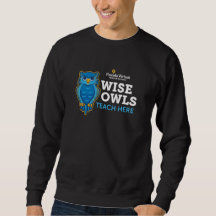 FVMS Wise Owls Teach Here Men's Basic