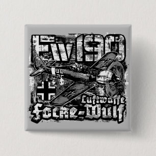 Fw 190 2 inch square button