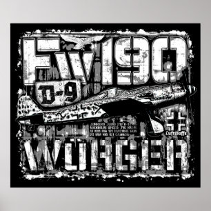 Fw 190 D-9 Poster