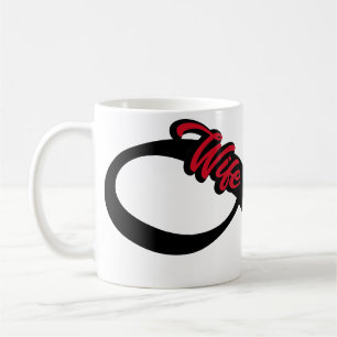 FW [2] Fire Wife with Infinity Symbol and Maltese  Coffee Mug