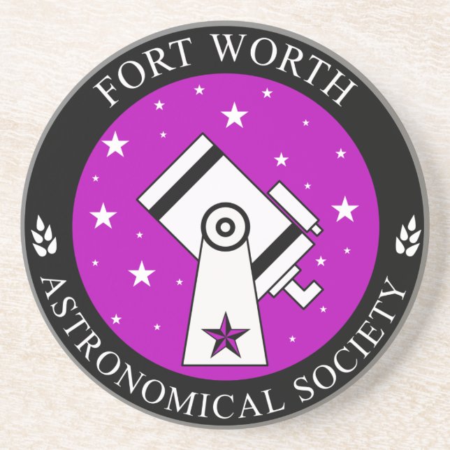 FWAS Acrylic Sandstone Coaster - Without Panther (Front)