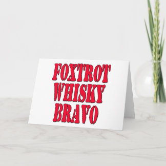 FWB Friends With Benefits Card