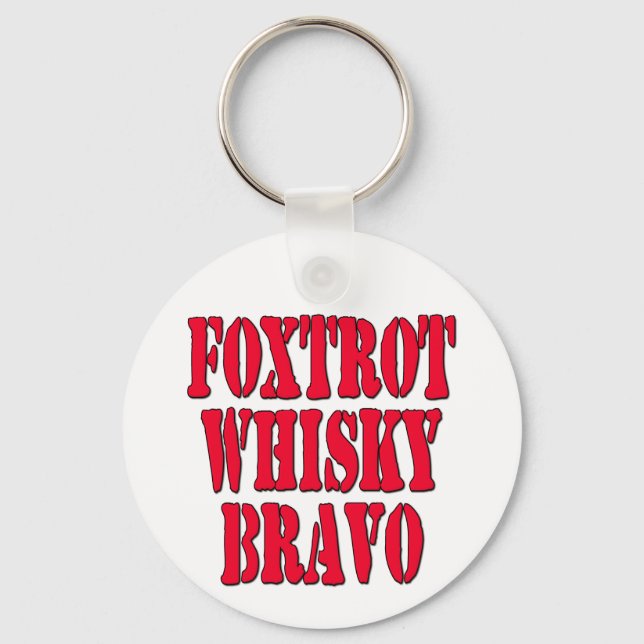 FWB Friends With Benefits Keychain (Front)