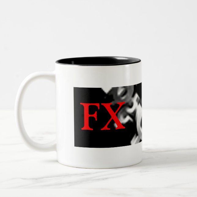 FX Cashflow Two-Tone Coffee Mug (Left)