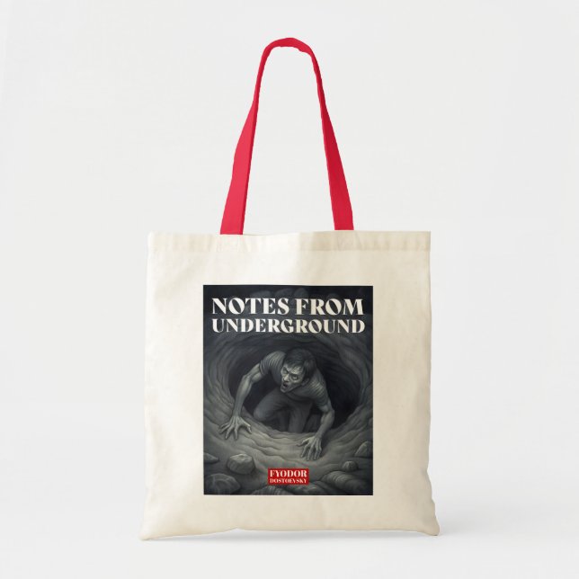 Fyodor Dostoevsky quote Russian writers Tote Bag (Front)