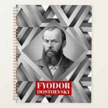Fyodor Dostoevsky - Style géométrique élégant