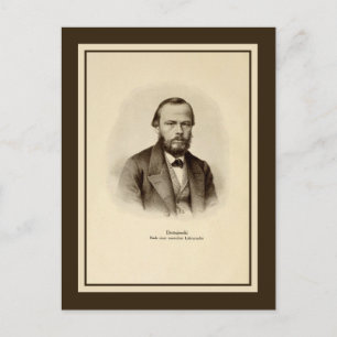 Fyodor Mikhailovich Dostoyevsky Postcard