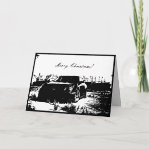 G35 Coupe Car themed Christmas Card
