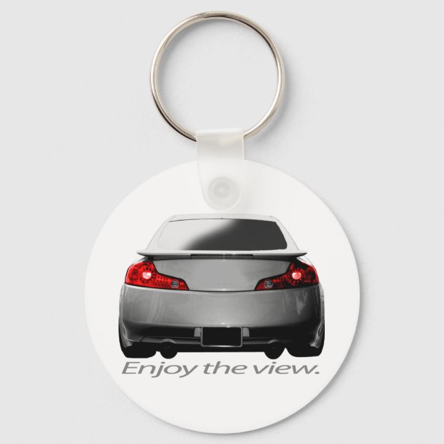 G35 "Enjoy the view." Keychain (Front)