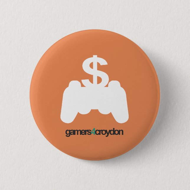 G4C Economy Icon 2 Inch Round Button (Front)