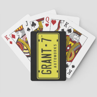 G7 Logo Playing Cards - Black
