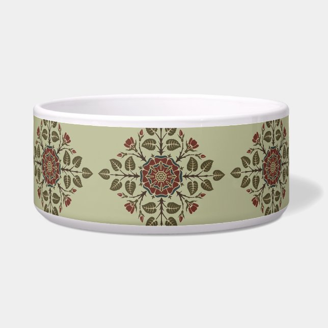 G.A. Audsley Art Nouveau Rose Floral Pattern (Front)