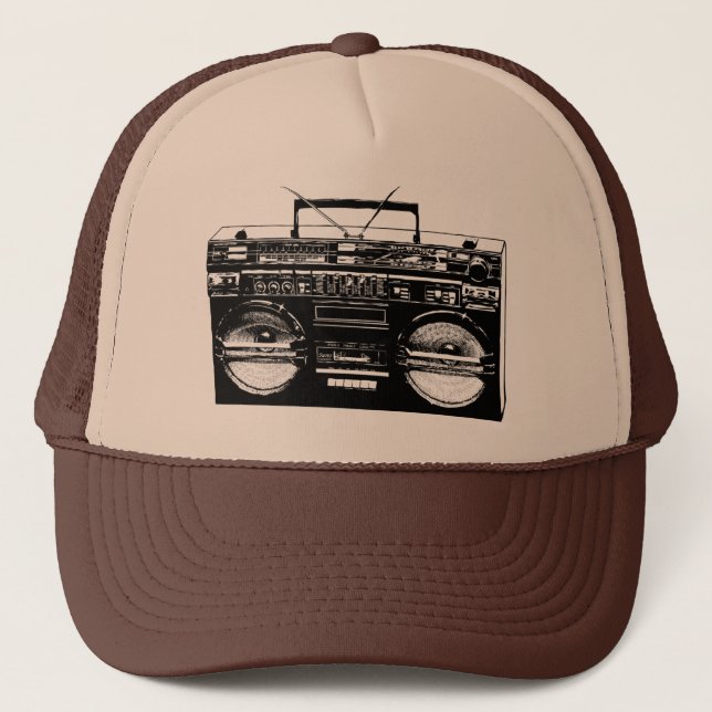 G-blaster hipsterhat trucker hat (Front)