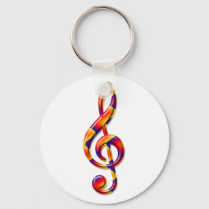 G Clef Keychain