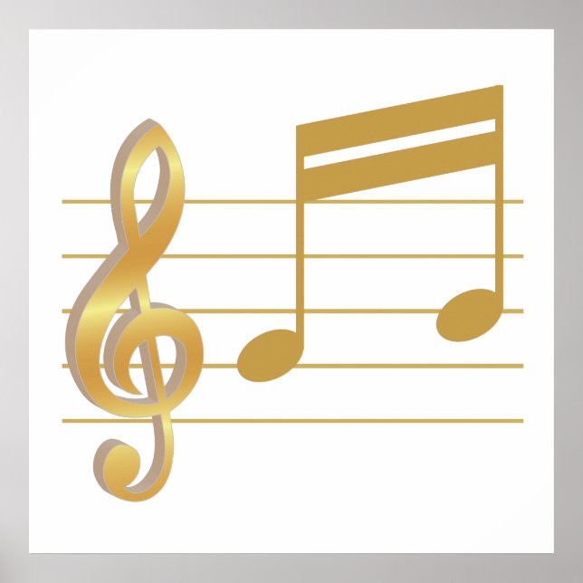 G-Clef Poster (Front)