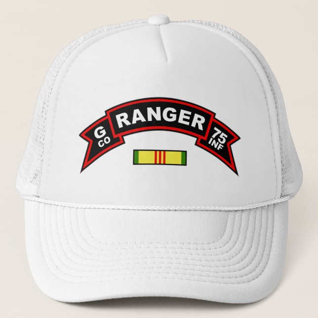 G Co, 75th Infantry Regiment - Rangers Vietnam Trucker Hat (Front)