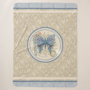 G Creation Office butterfly Fleece Blanket