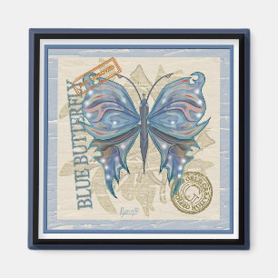 G Creation Office butterfly Magnet