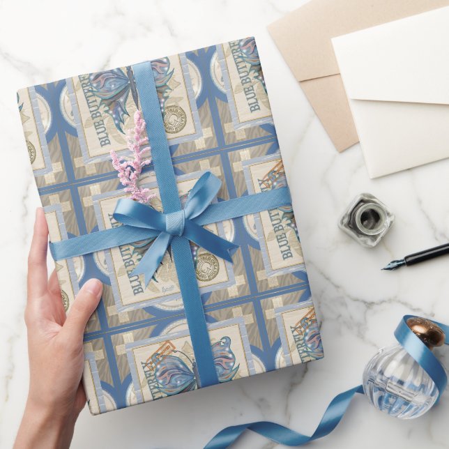G Creation Office butterfly Wrapping Paper (Gifting)