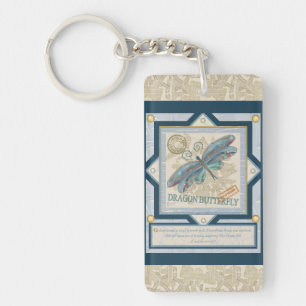 G Creation Office dragonfly Keychain