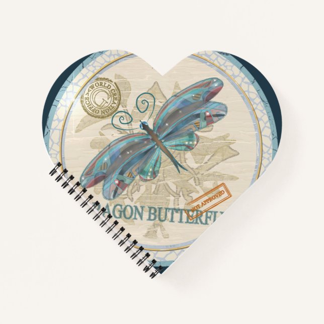 G Creation Office dragonfly Notebook (Front)