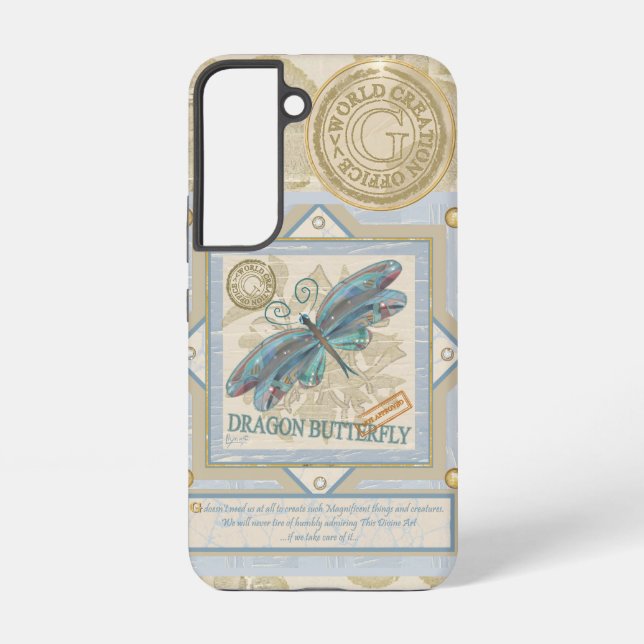G Creation Office dragonfly Samsung Galaxy S22 Case (Back)