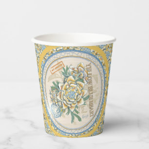 G Creation Office yellow flower Paper Cups