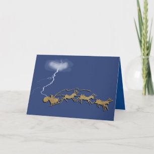 G*d Hates Sleighs Holiday Card