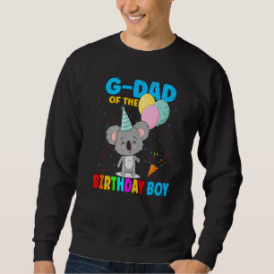 G Dad Of The Birthday Boy Koala Bear Family Koalas Sweatshirt