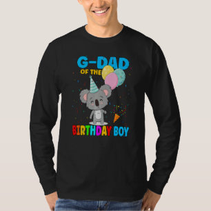 G Dad Of The Birthday Boy Koala Bear Family Koalas T-Shirt