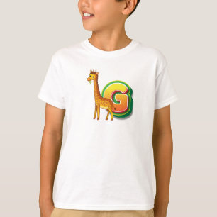 G for Giraffe T-Shirt