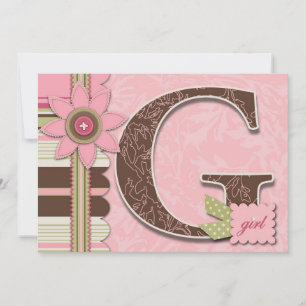 G Girl Invitation