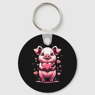 G Holding Heart Valentines Day Cute Valentine 1  Keychain