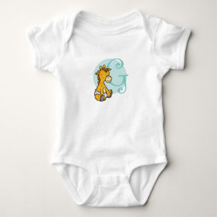 G is for Giraffe Baby Bodysuit