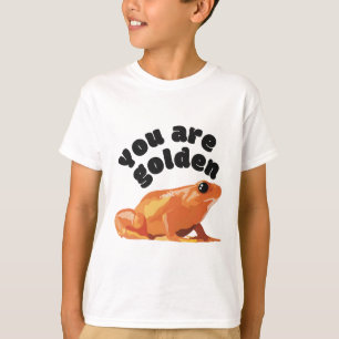 G is for Golden Mantella Frog T-Shirt