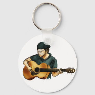 G is for Guitar Keychain