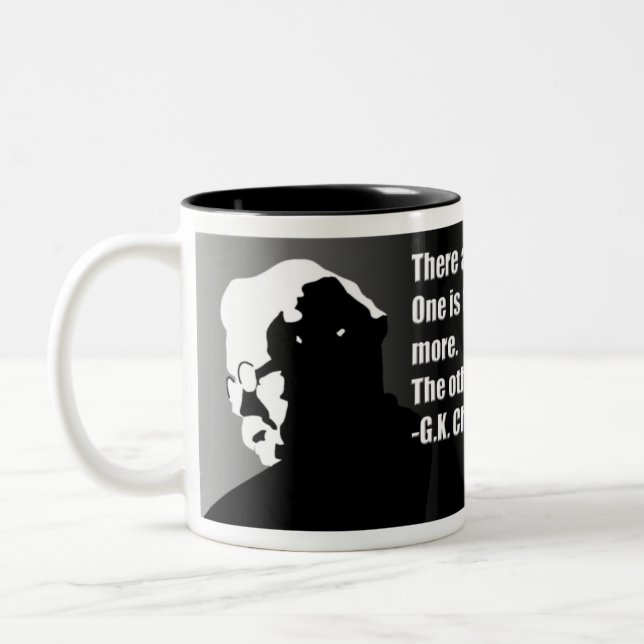 G.K. Chesterton Mug (Left)