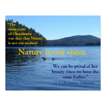 G. K. Chesterton quote about nature- poster