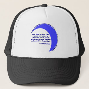 G. K. Chesterton Stormy Sea Trucker Hat
